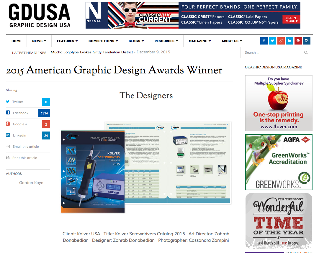 GD USA Award Image